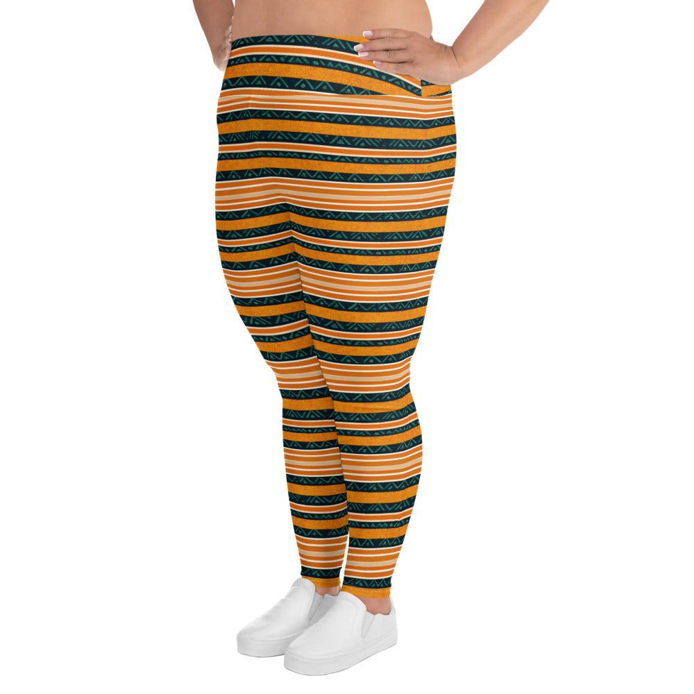 Serengeti Symphony Plus Size Leggings