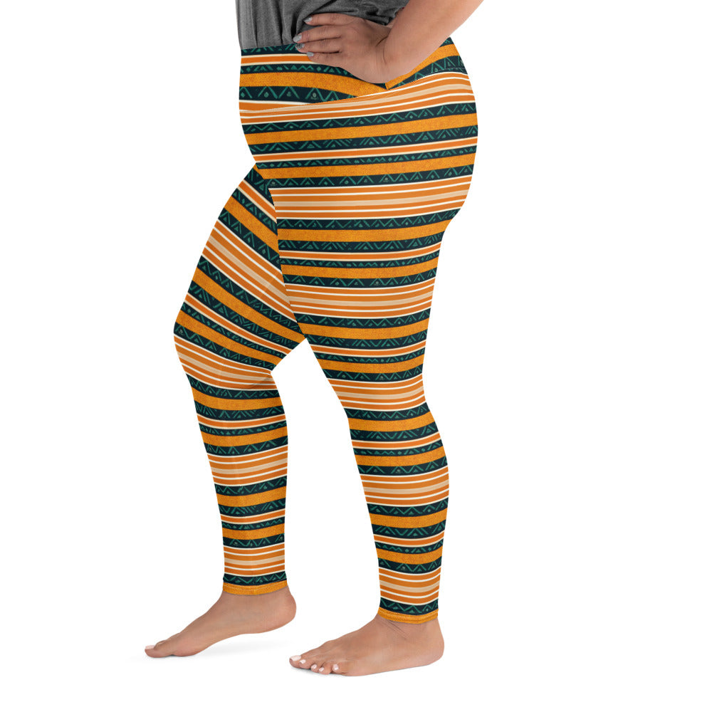 Serengeti Symphony Plus Size Leggings