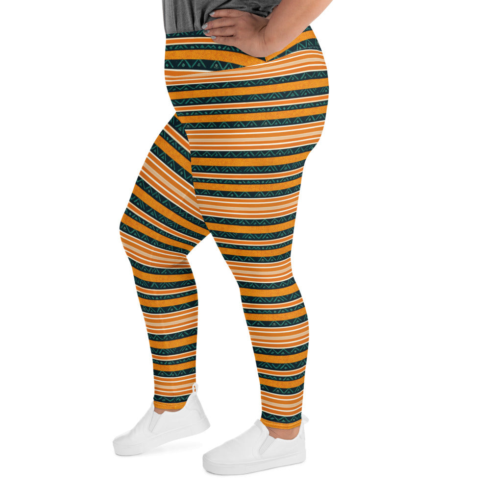 Serengeti Symphony Plus Size Leggings