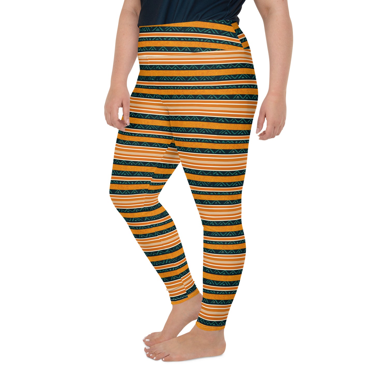 Serengeti Symphony Plus Size Leggings