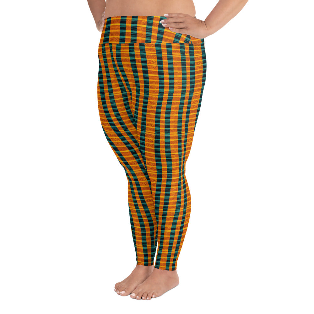 Sunset & Surf Plus Size Leggings