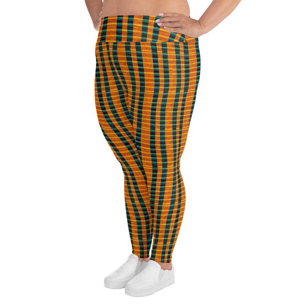 Sunset & Surf Plus Size Leggings