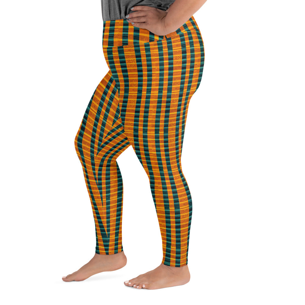 Sunset & Surf Plus Size Leggings