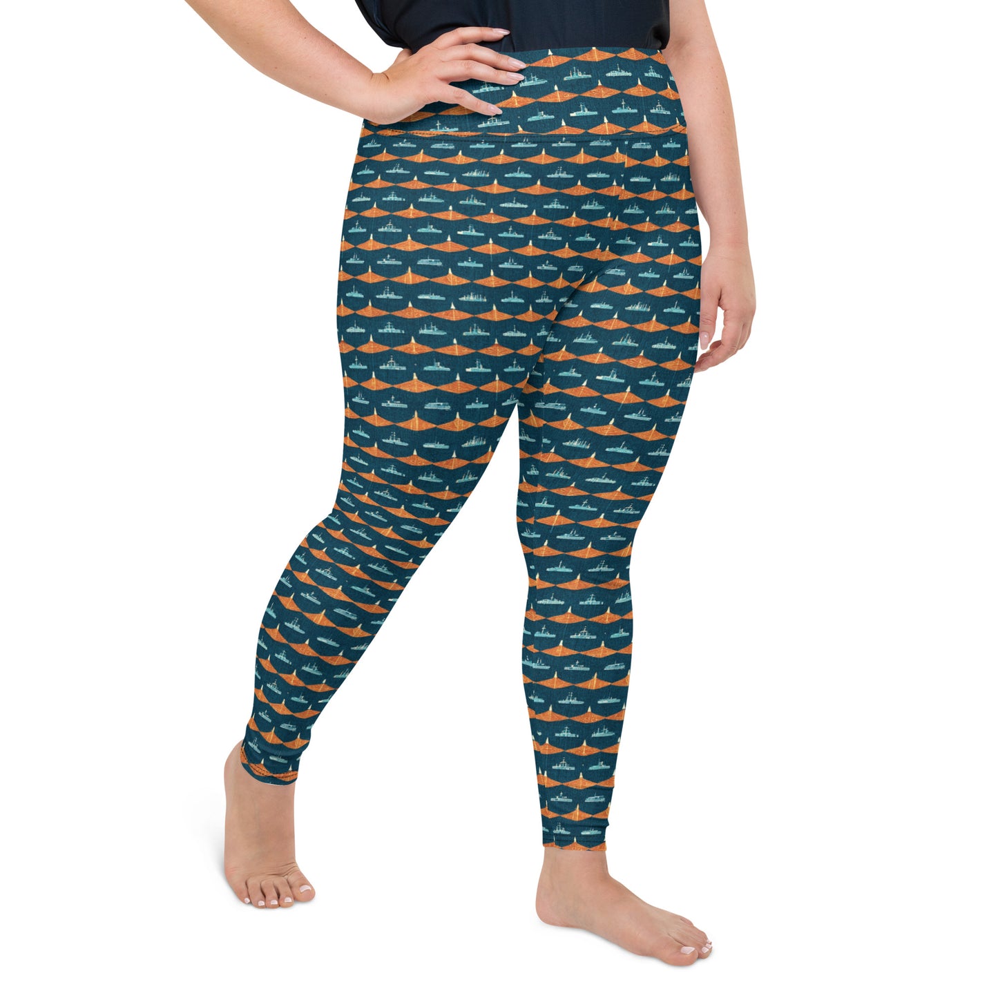 Mariners Melody Plus Size Leggings