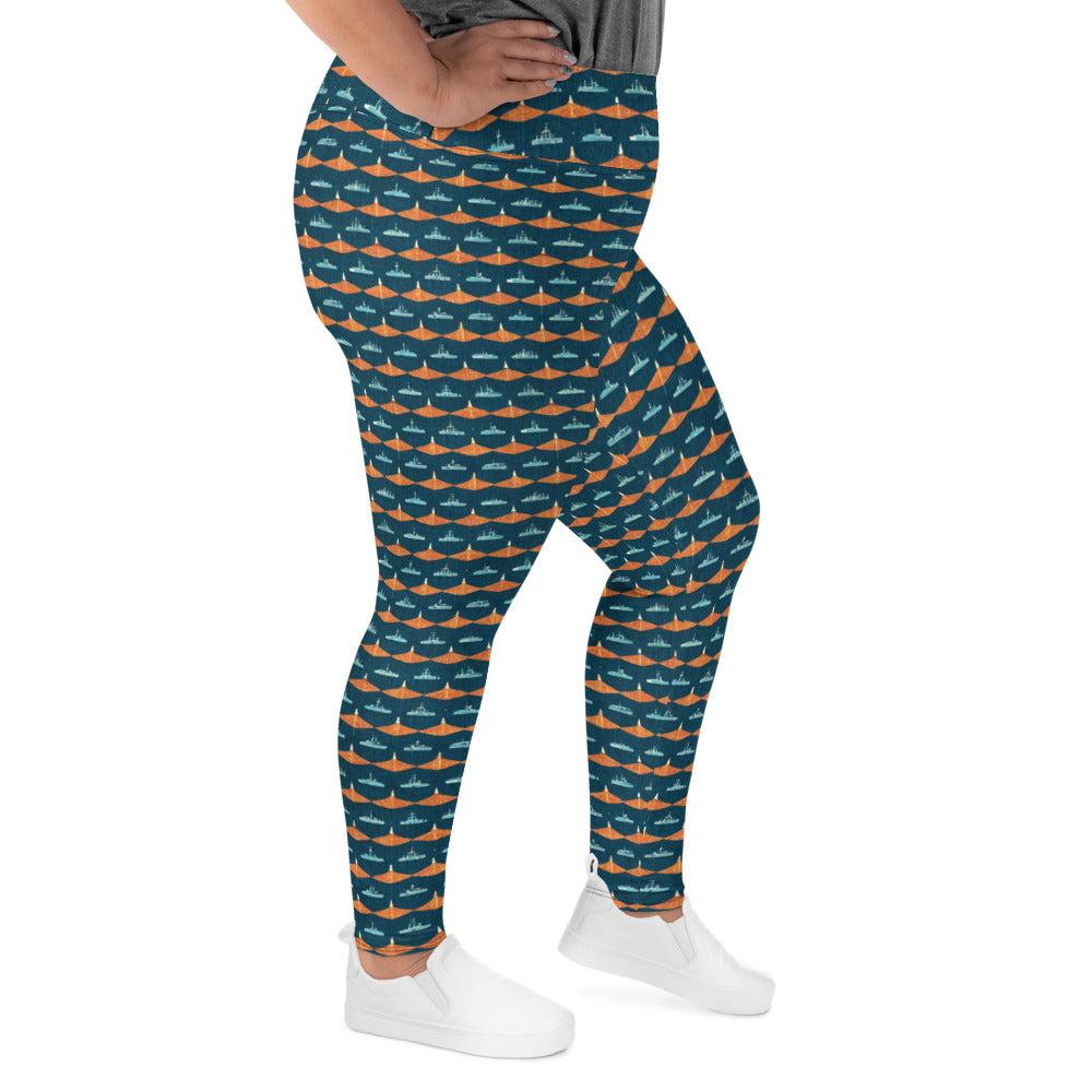 Mariners Melody Plus Size Leggings