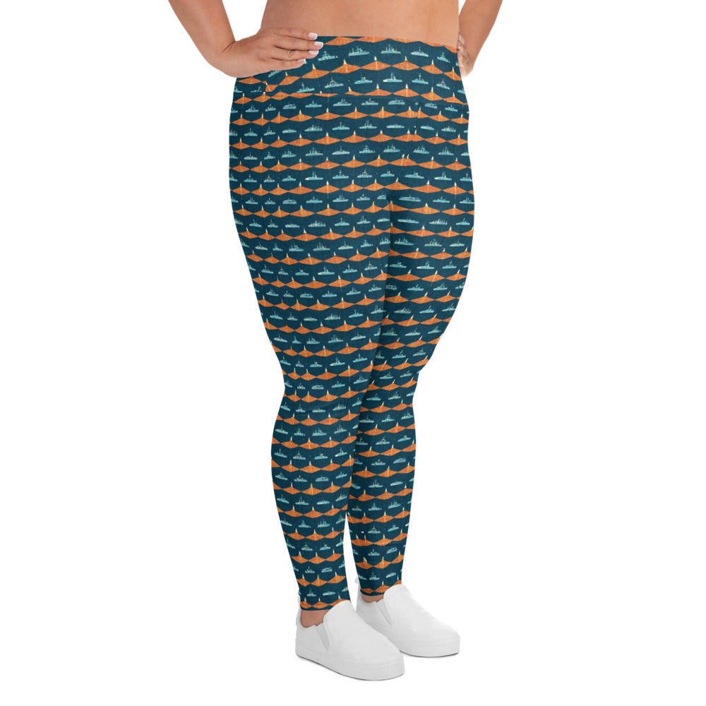 Mariners Melody Plus Size Leggings