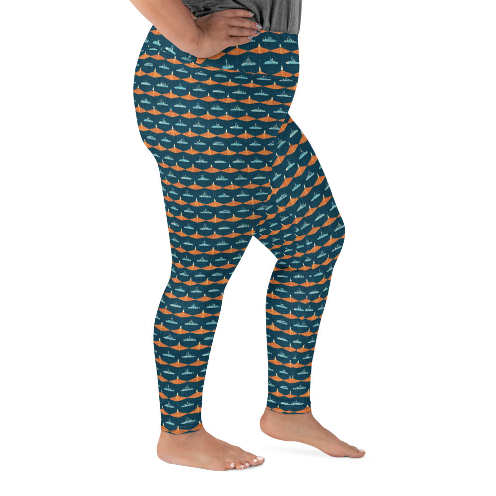 Mariners Melody Plus Size Leggings