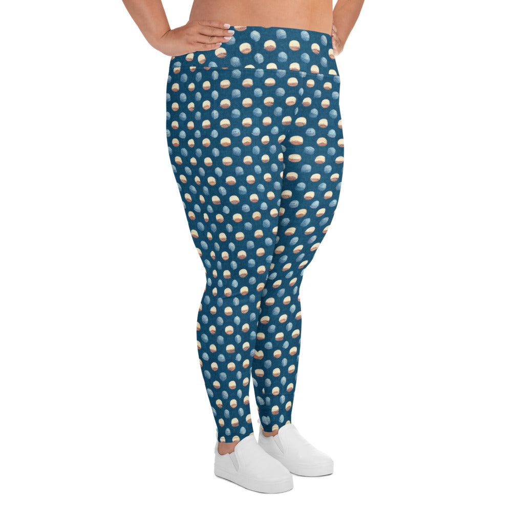 Play Ball Plus Size Leggings