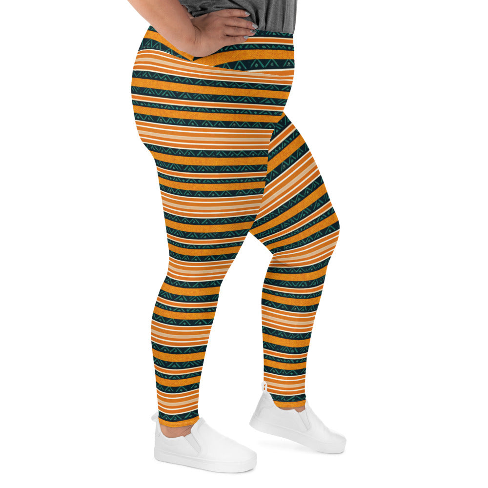 Serengeti Symphony Plus Size Leggings