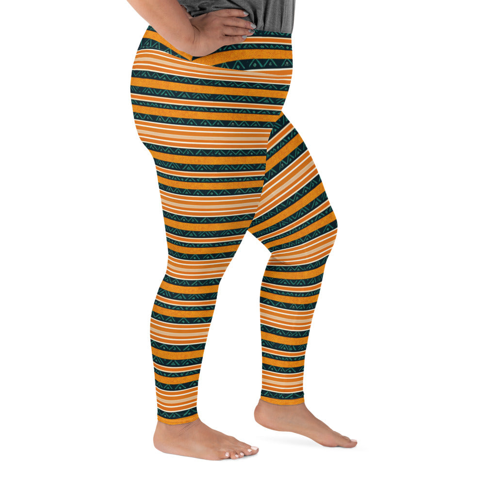 Serengeti Symphony Plus Size Leggings