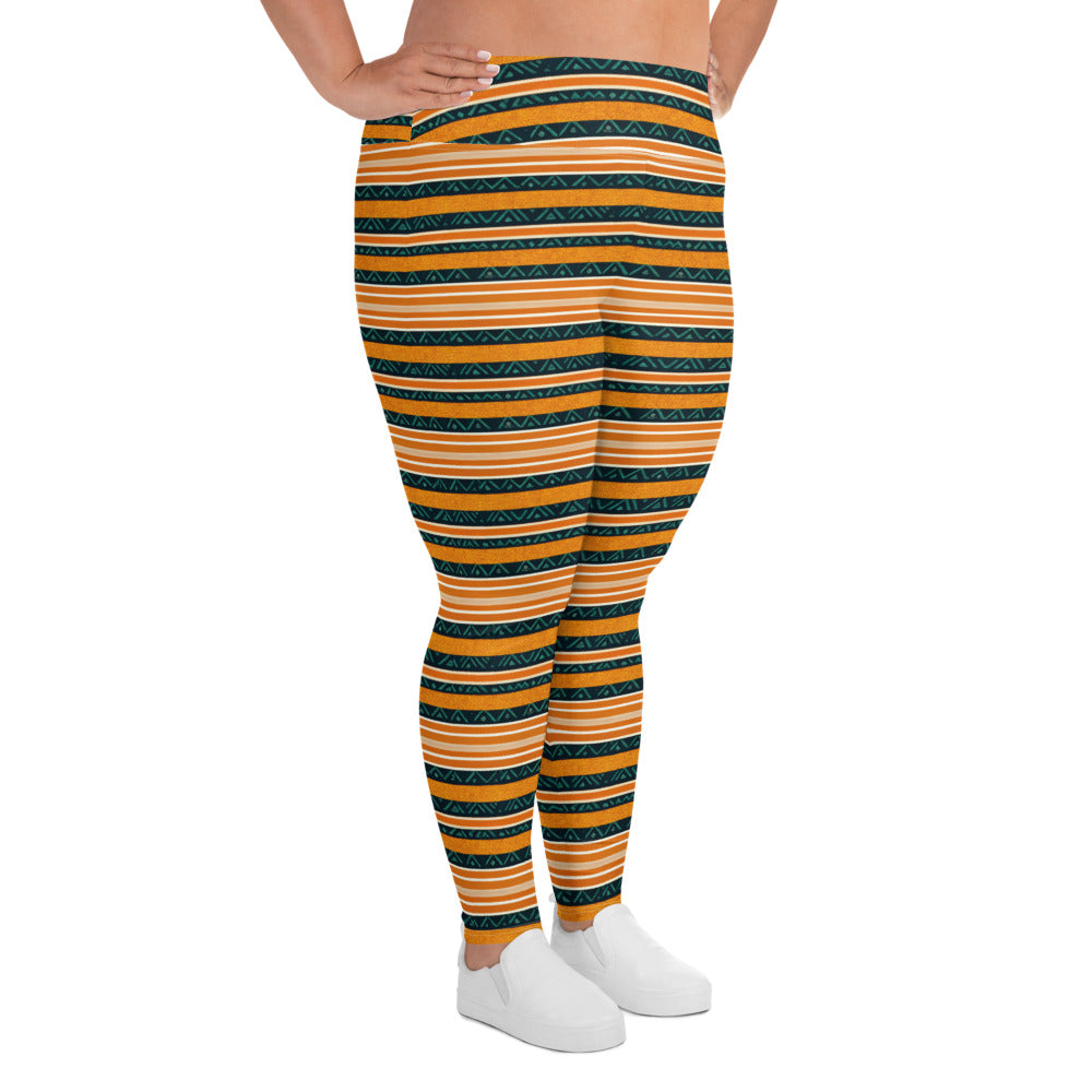 Serengeti Symphony Plus Size Leggings