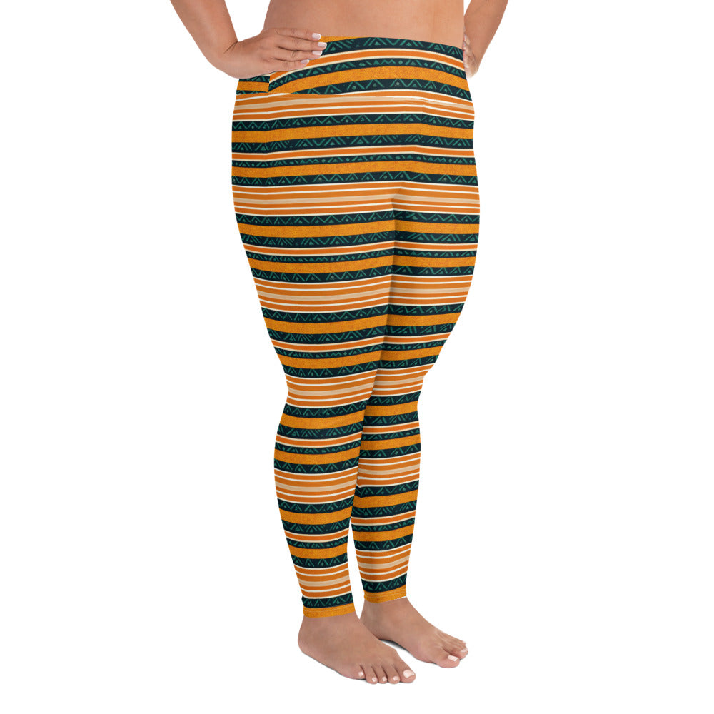 Serengeti Symphony Plus Size Leggings