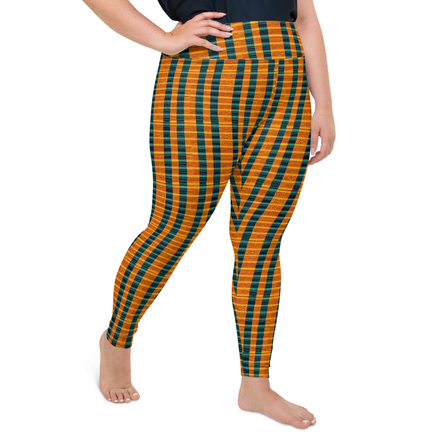 Sunset & Surf Plus Size Leggings