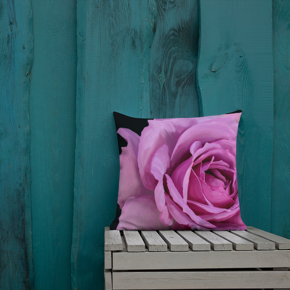 Leslie’s Rose Premium Pillow