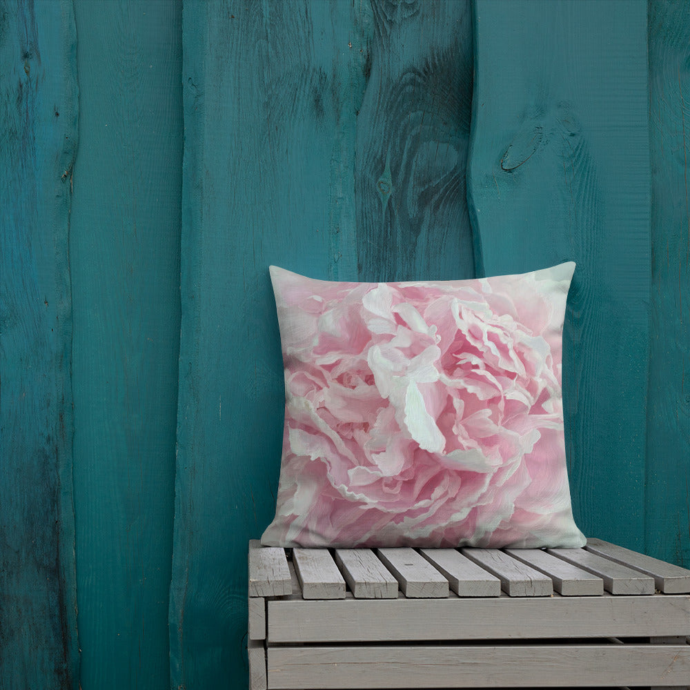 Cloey’s Peony Premium Pillow