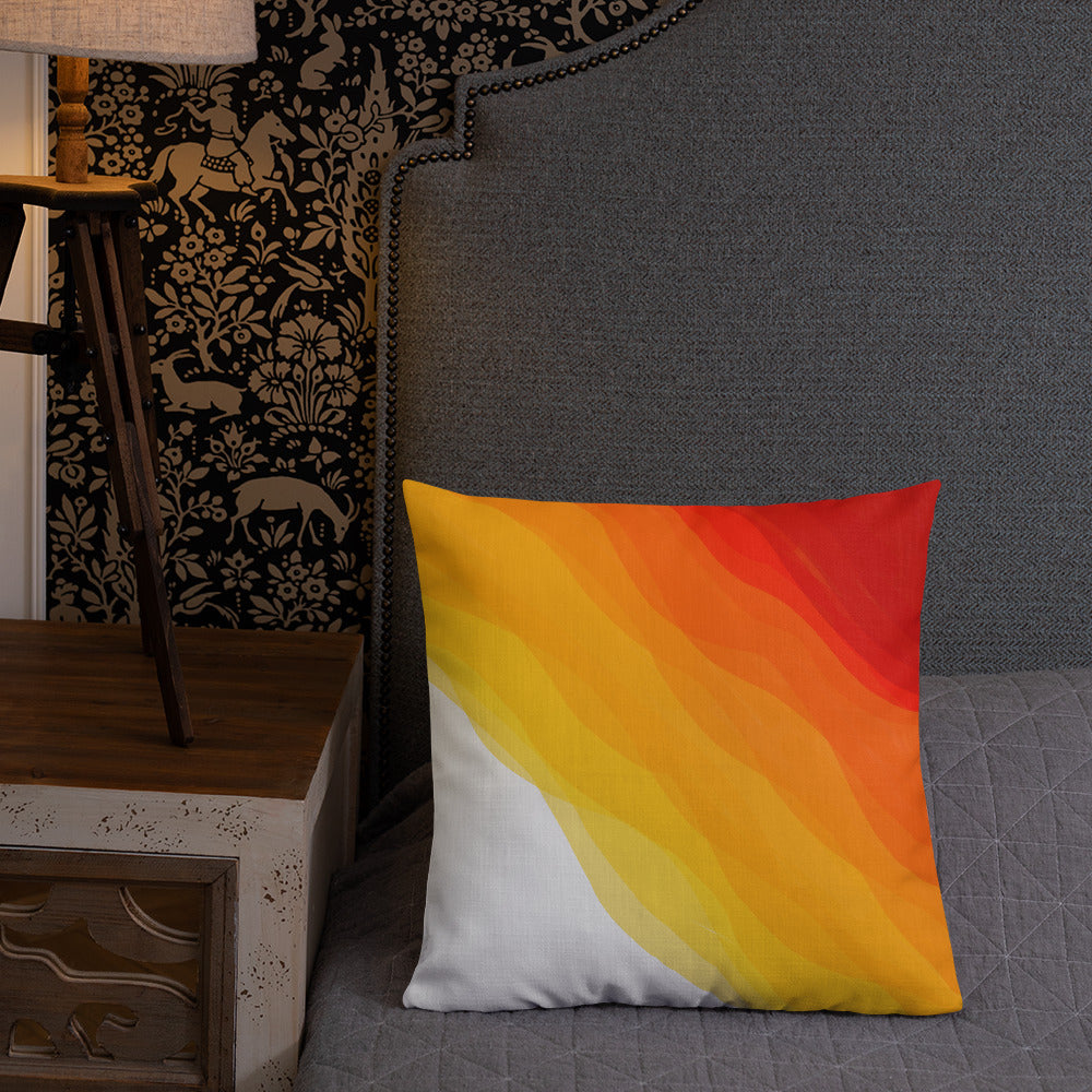 Molten Waves Premium Pillow