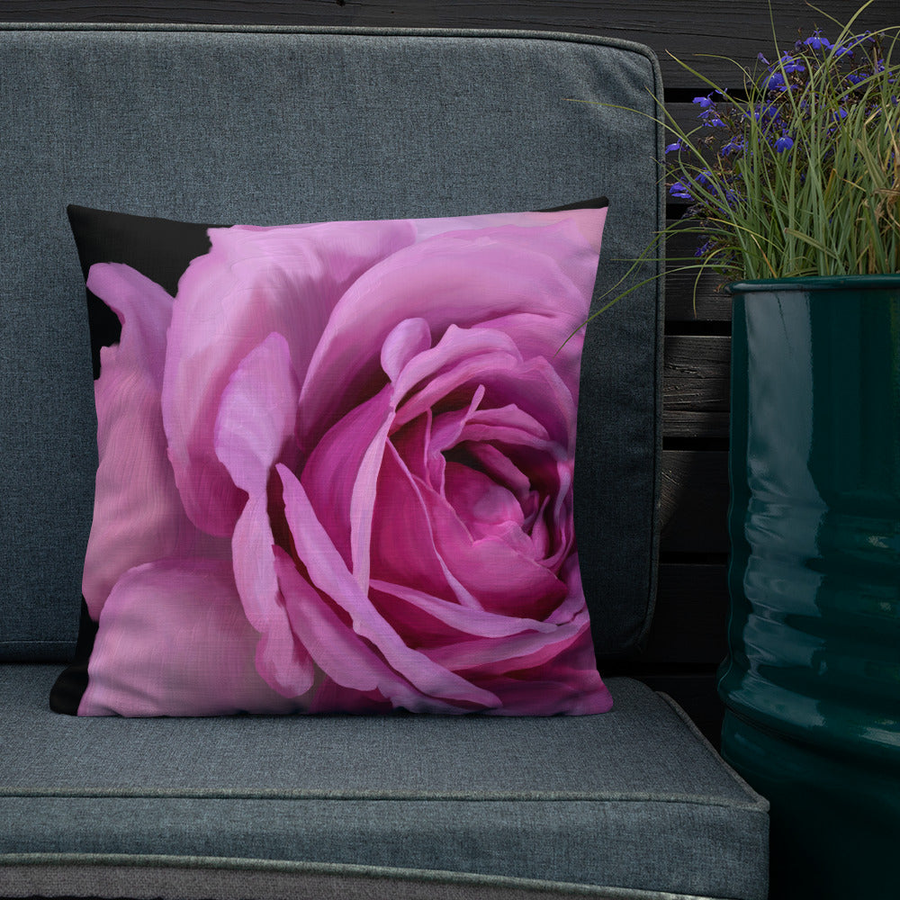 Leslie’s Rose Premium Pillow