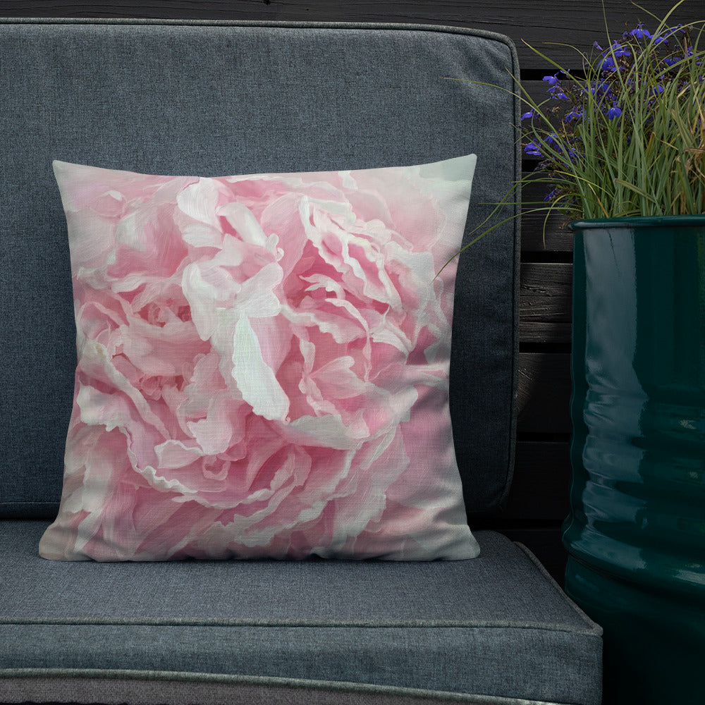 Cloey’s Peony Premium Pillow