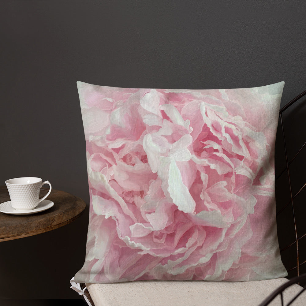 Cloey’s Peony Premium Pillow