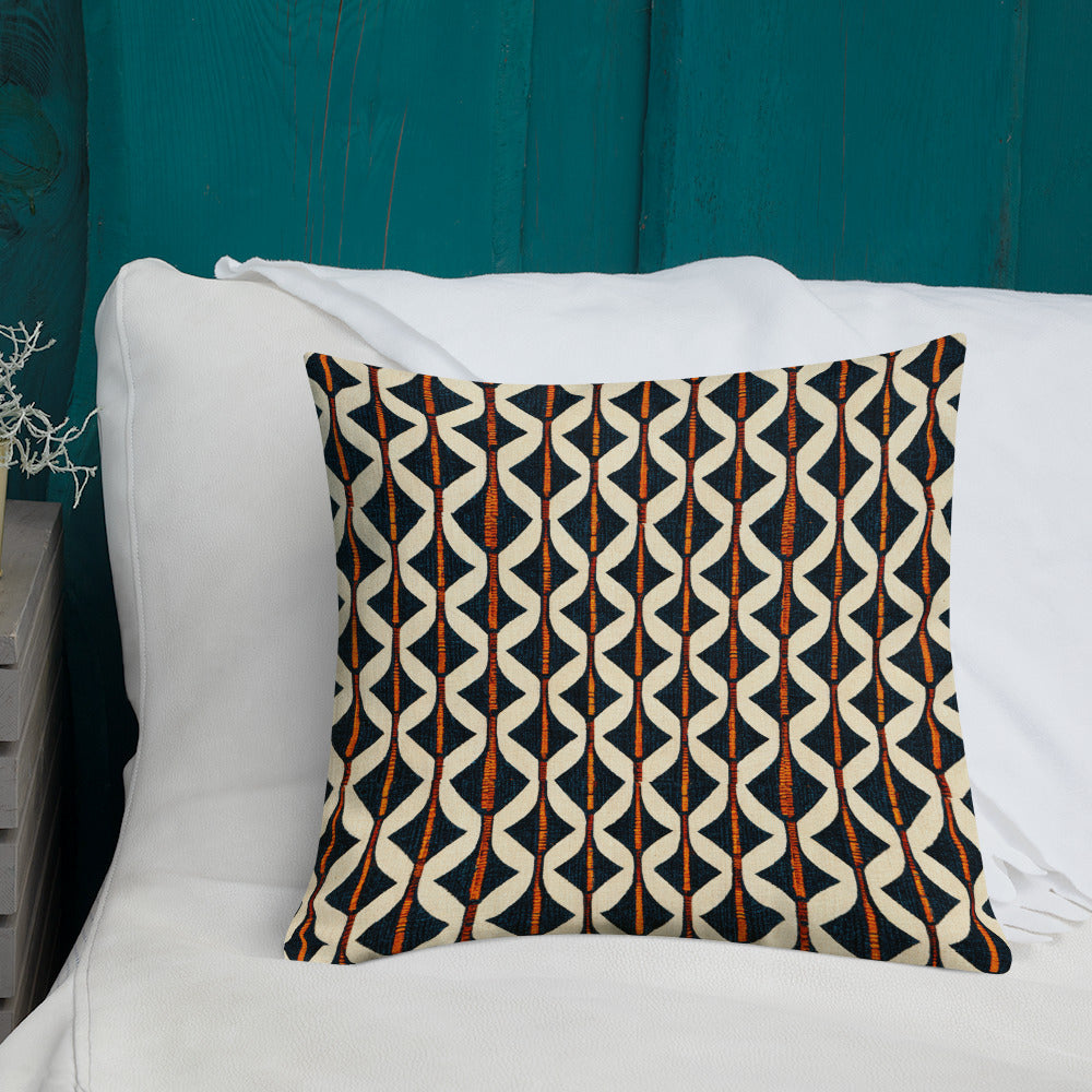 Tribal Tones In Harmony Premium Pillow