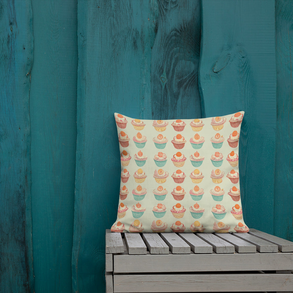 Cupcakery Premium Pillow