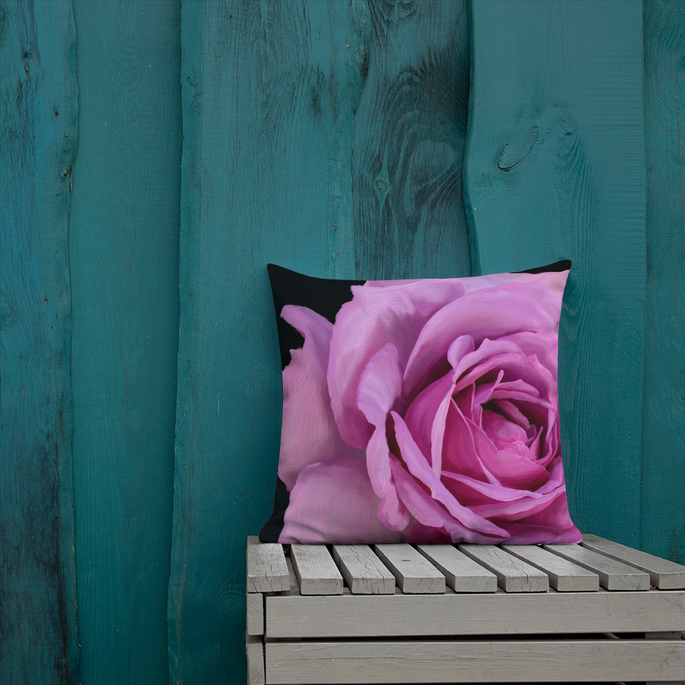 Leslie’s Rose Premium Pillow