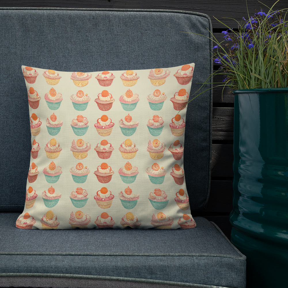 Cupcakery Premium Pillow