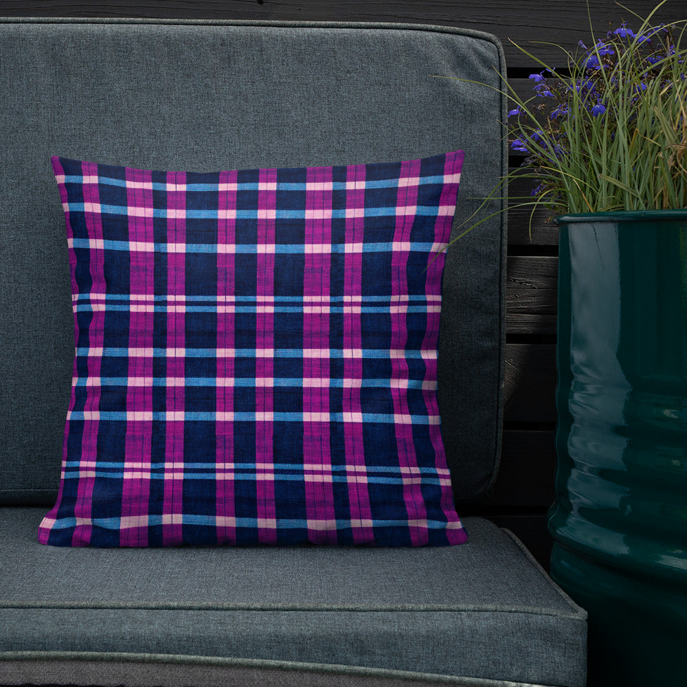 Royal Highlander Plaid Premium Pillow