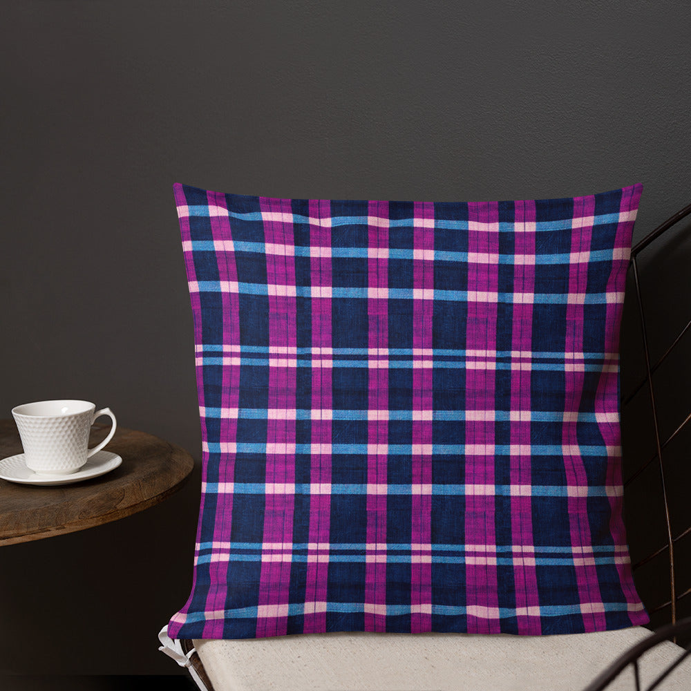 Royal Highlander Plaid Premium Pillow