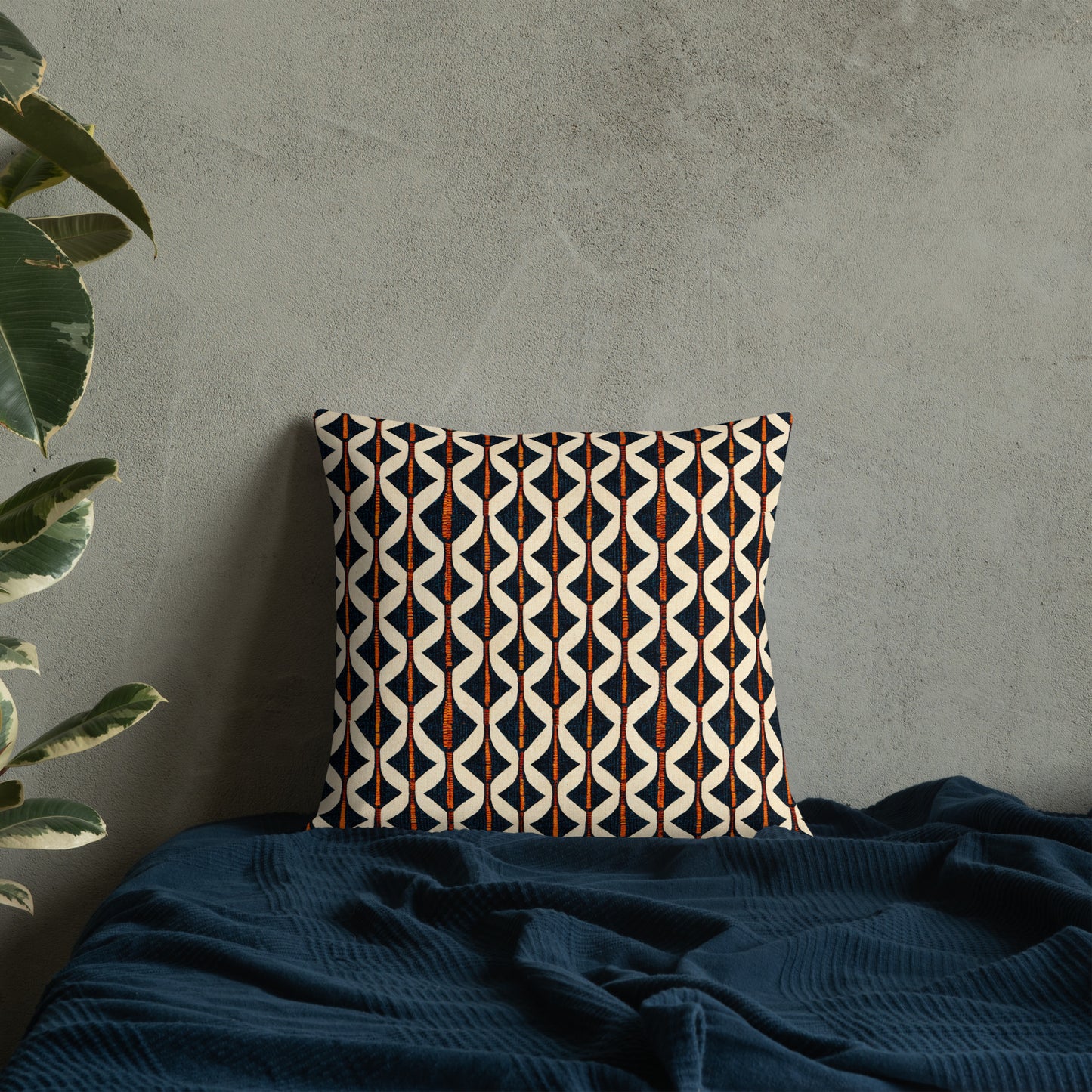 Tribal Tones In Harmony Premium Pillow