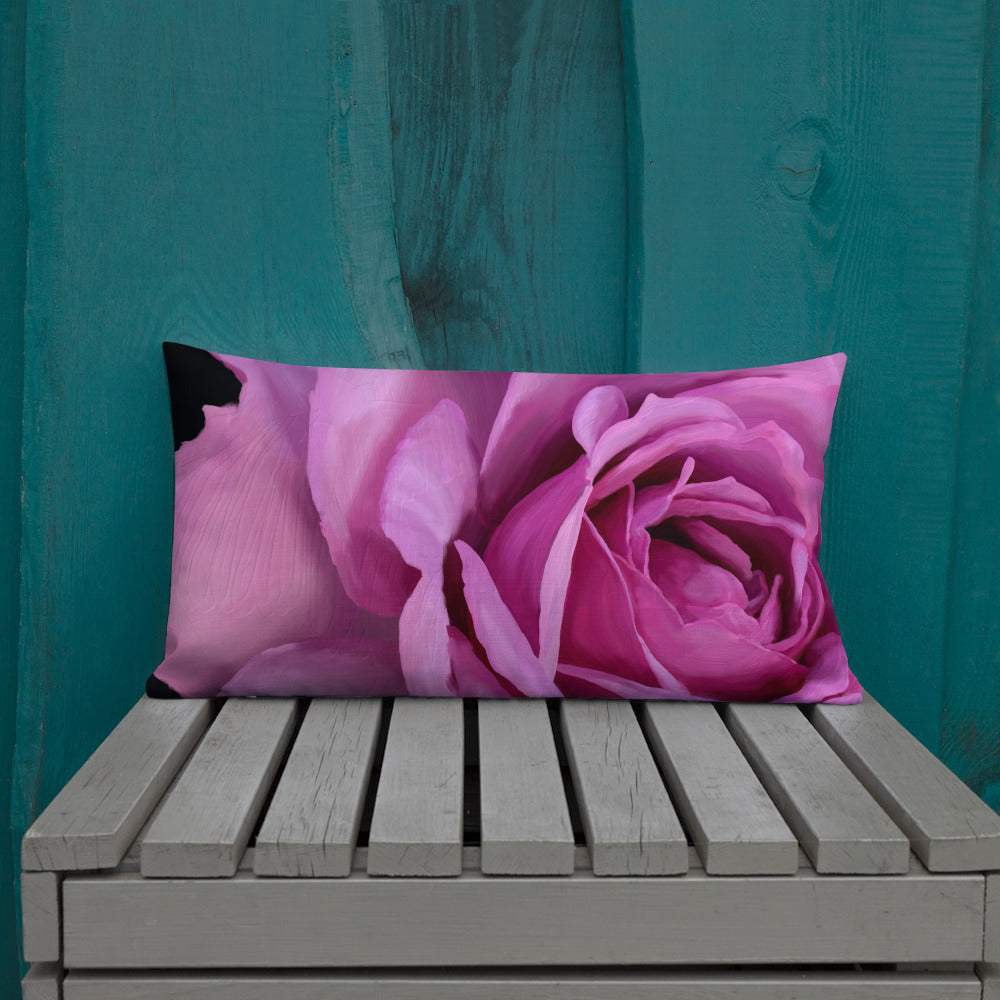 Leslie’s Rose Premium Pillow