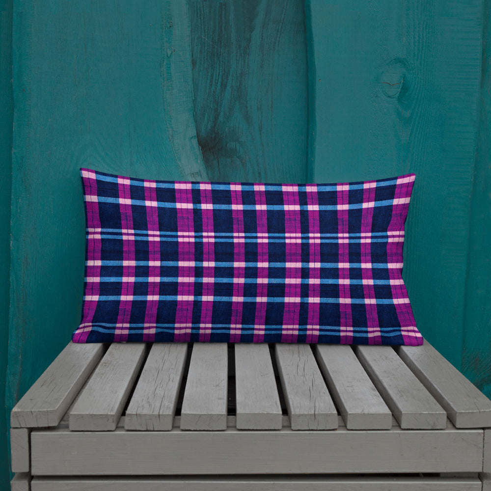 Royal Highlander Plaid Premium Pillow