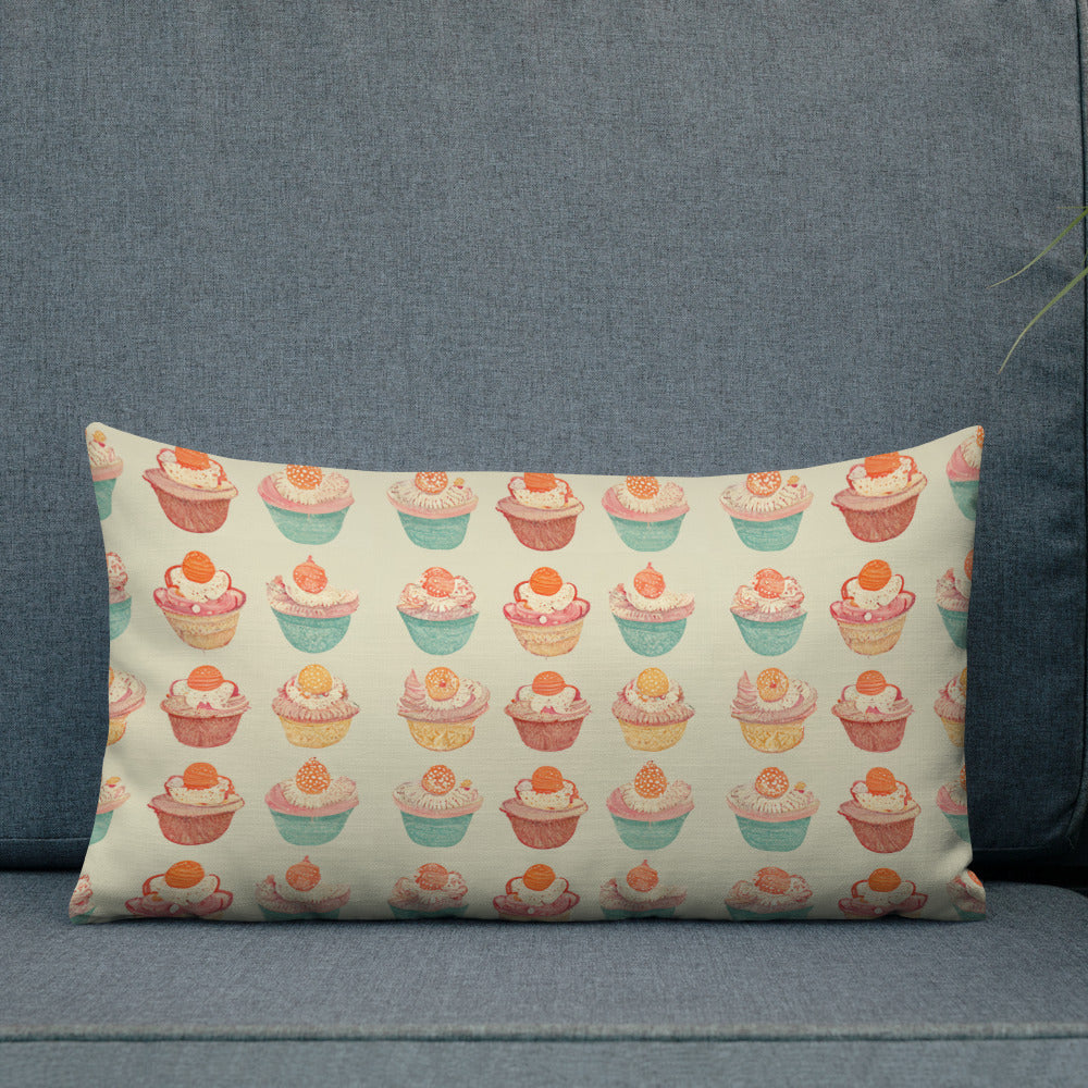 Cupcakery Premium Pillow