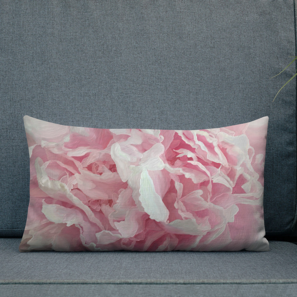 Cloey’s Peony Premium Pillow