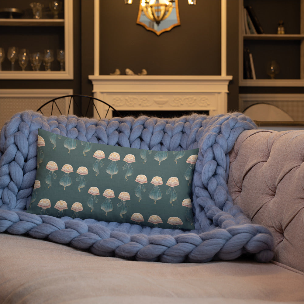 Ocean Ballet Premium Pillow