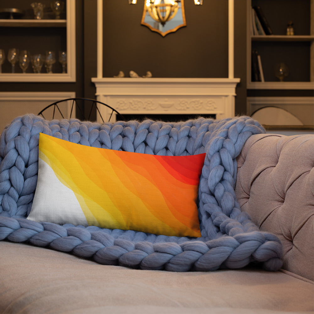 Molten Waves Premium Pillow