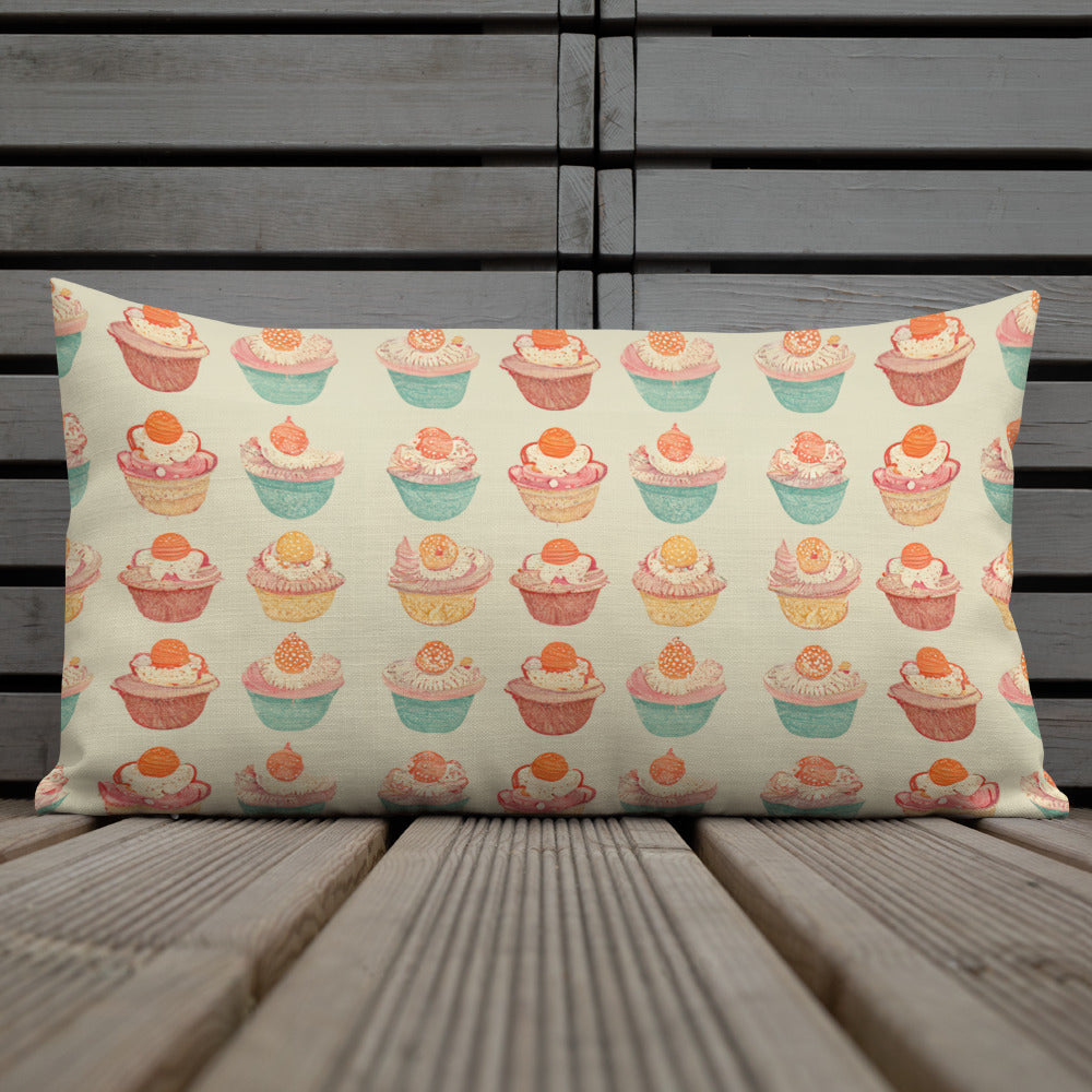 Cupcakery Premium Pillow