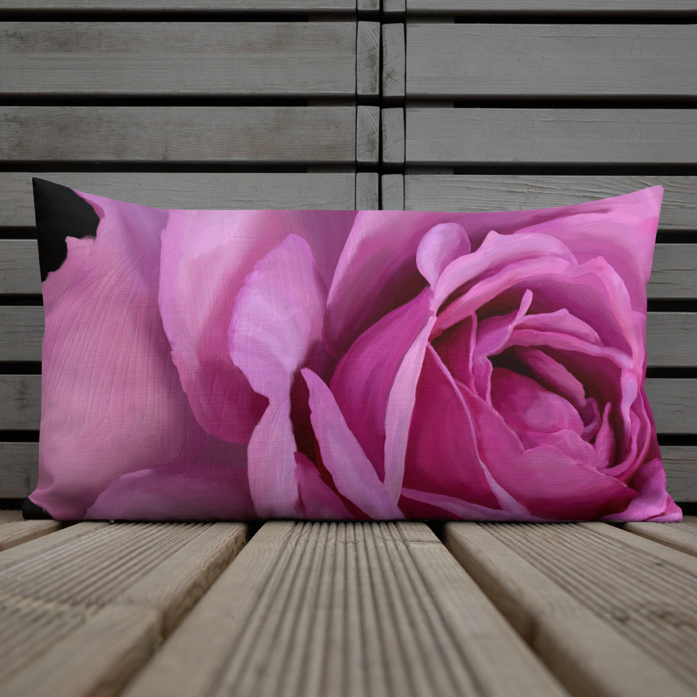 Leslie’s Rose Premium Pillow