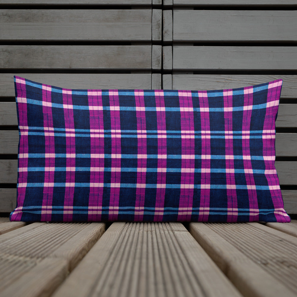 Royal Highlander Plaid Premium Pillow