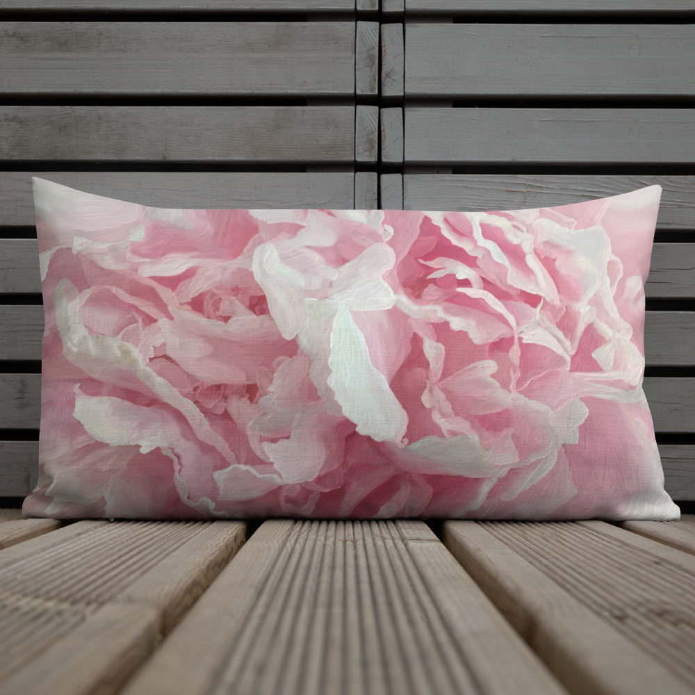 Cloey’s Peony Premium Pillow