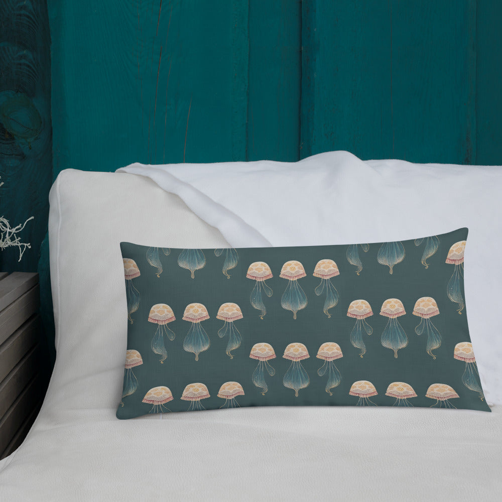 Ocean Ballet Premium Pillow