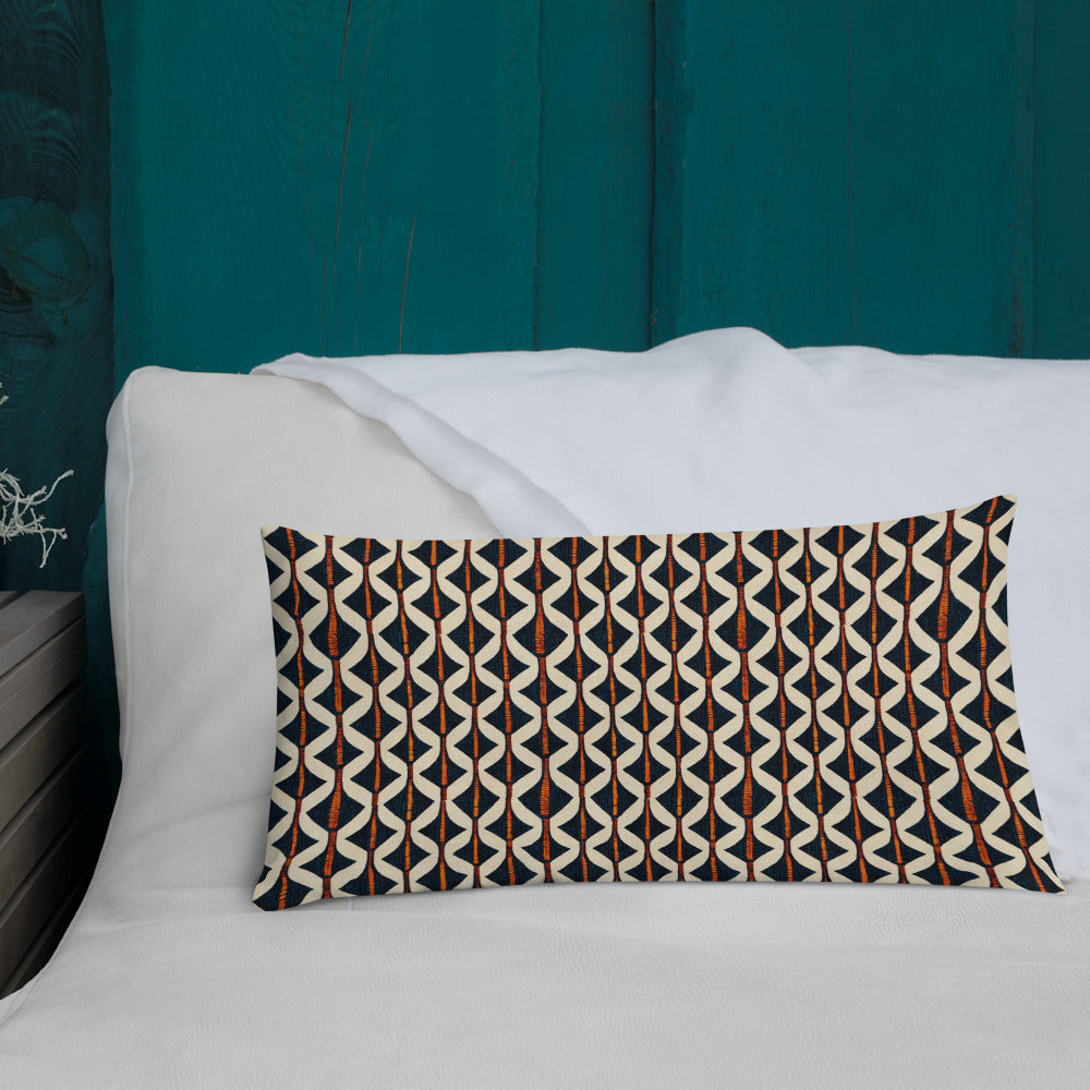 Tribal Tones In Harmony Premium Pillow