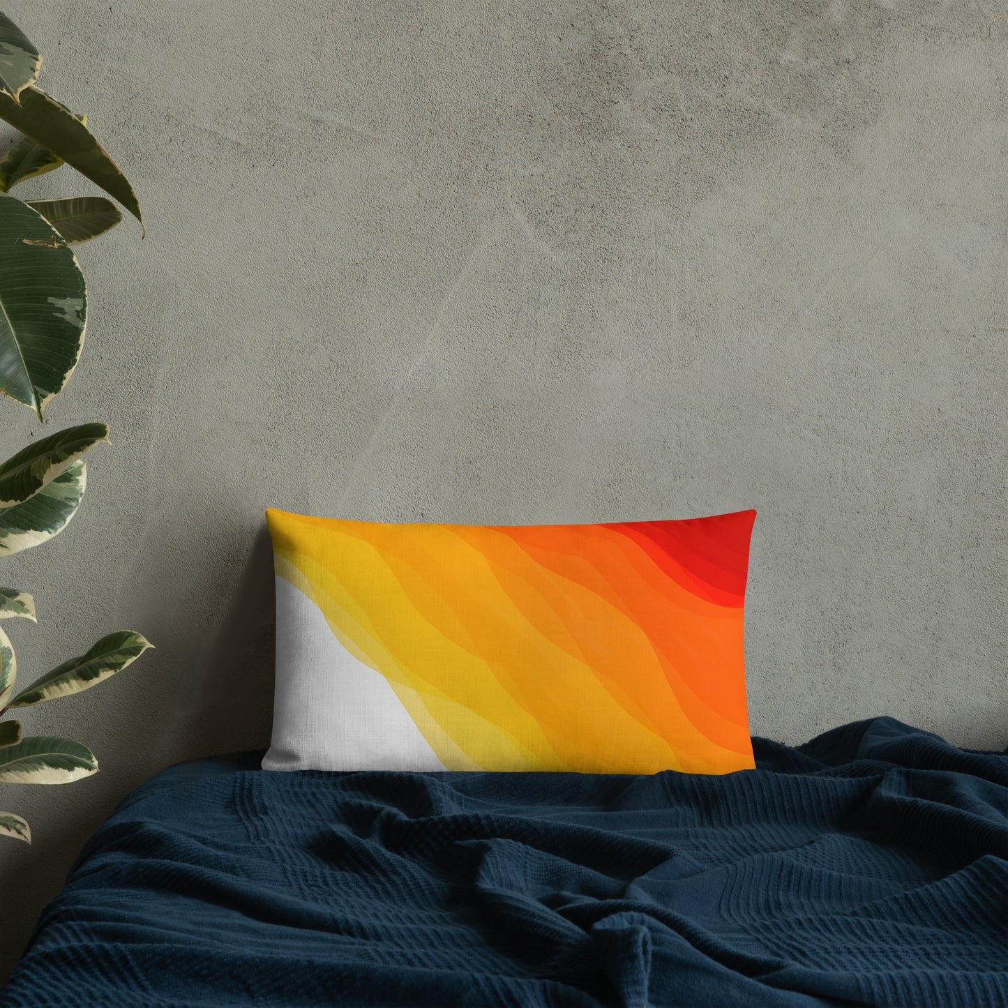 Molten Waves Premium Pillow