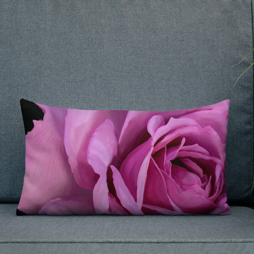 Leslie’s Rose Premium Pillow