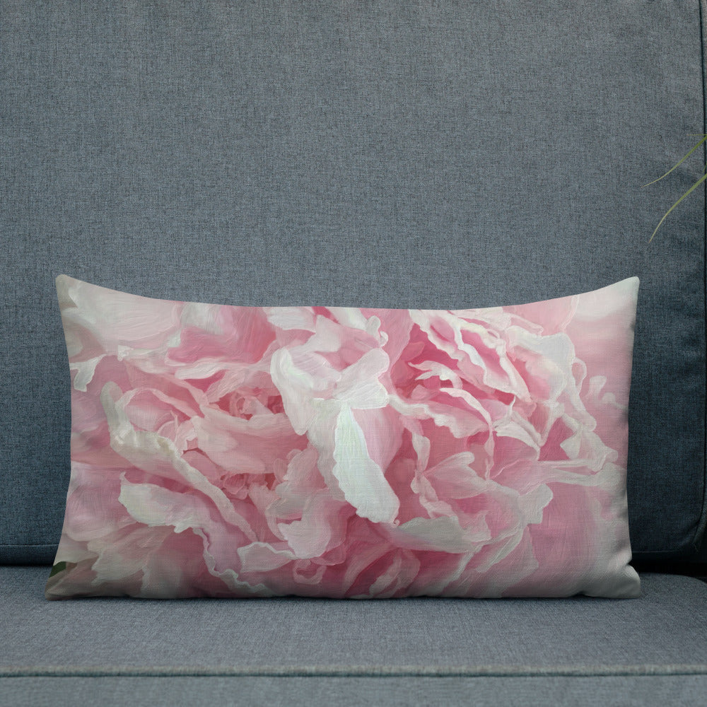 Cloey’s Peony Premium Pillow