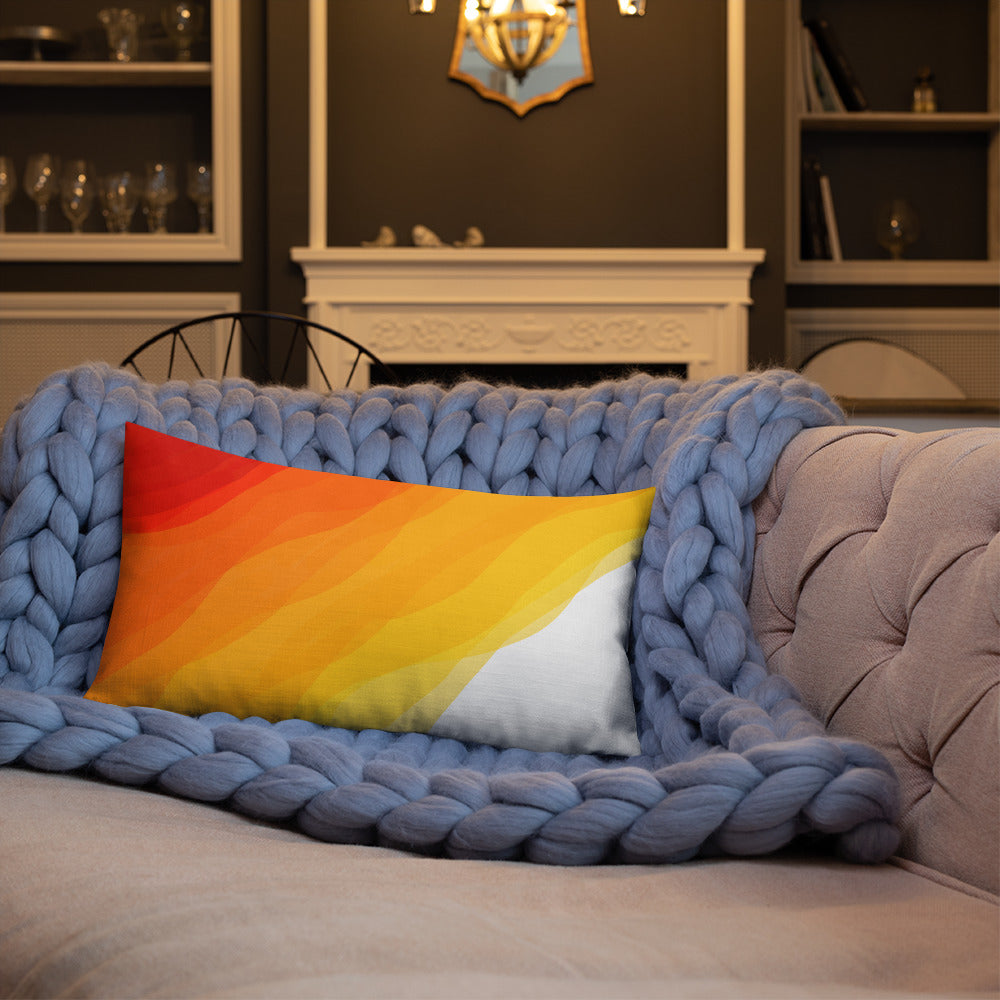 Molten Waves Premium Pillow