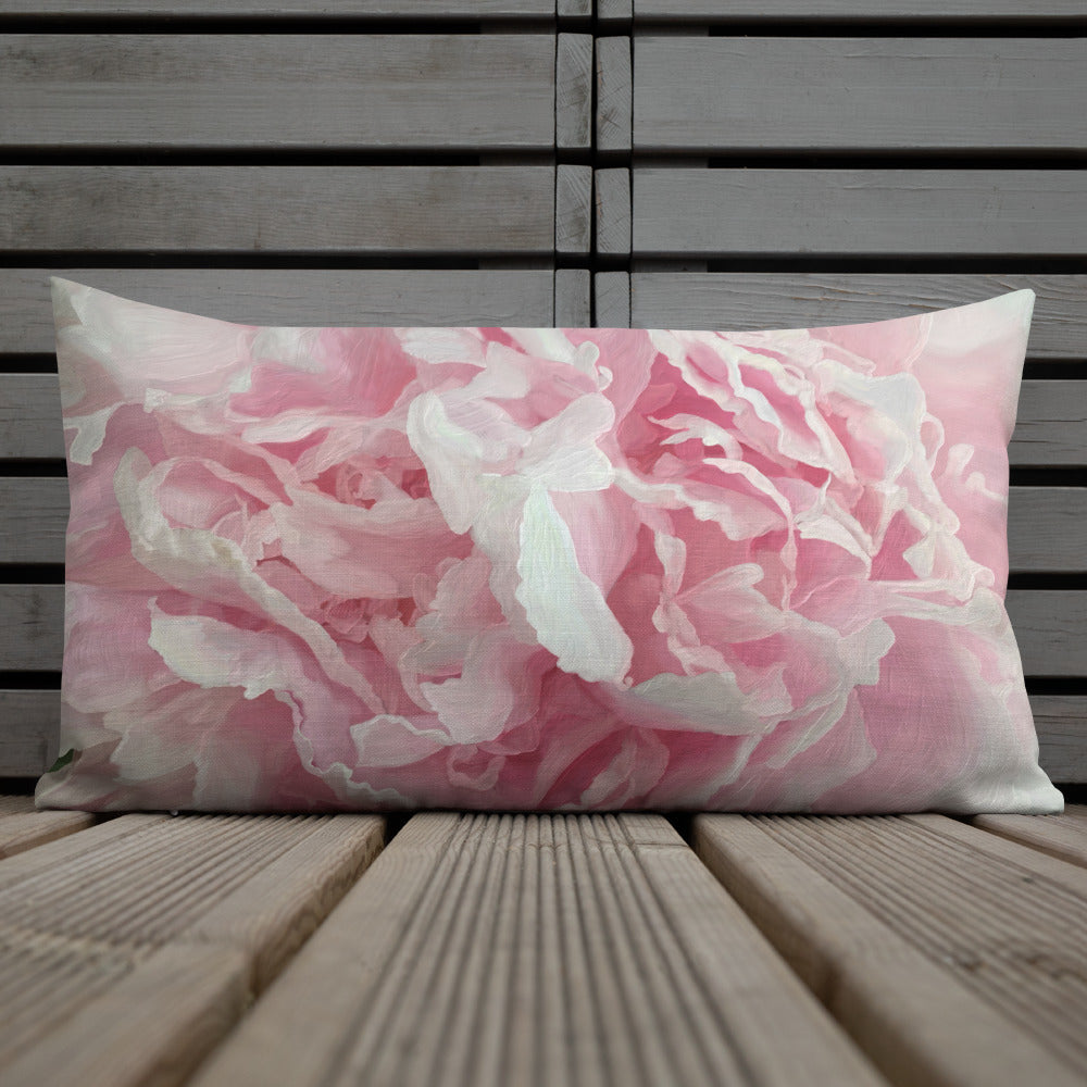 Cloey’s Peony Premium Pillow