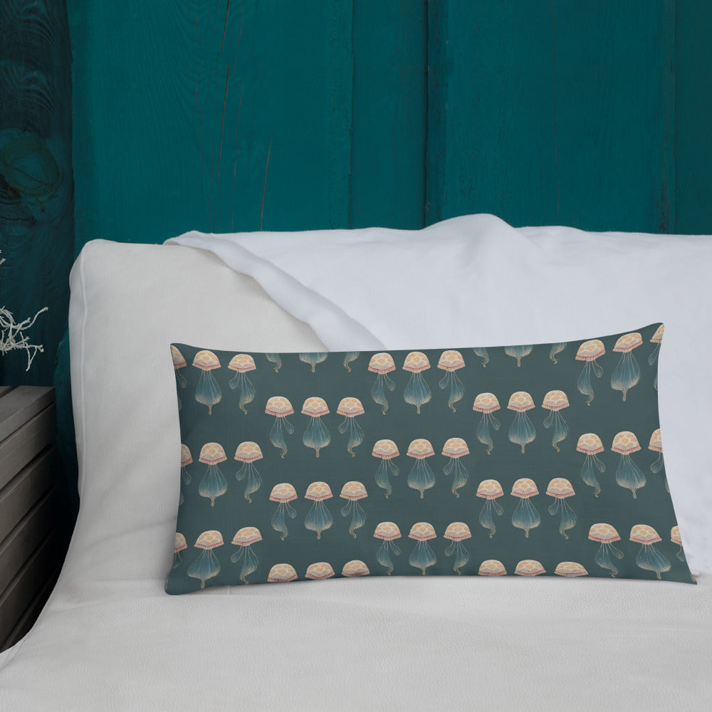 Ocean Ballet Premium Pillow