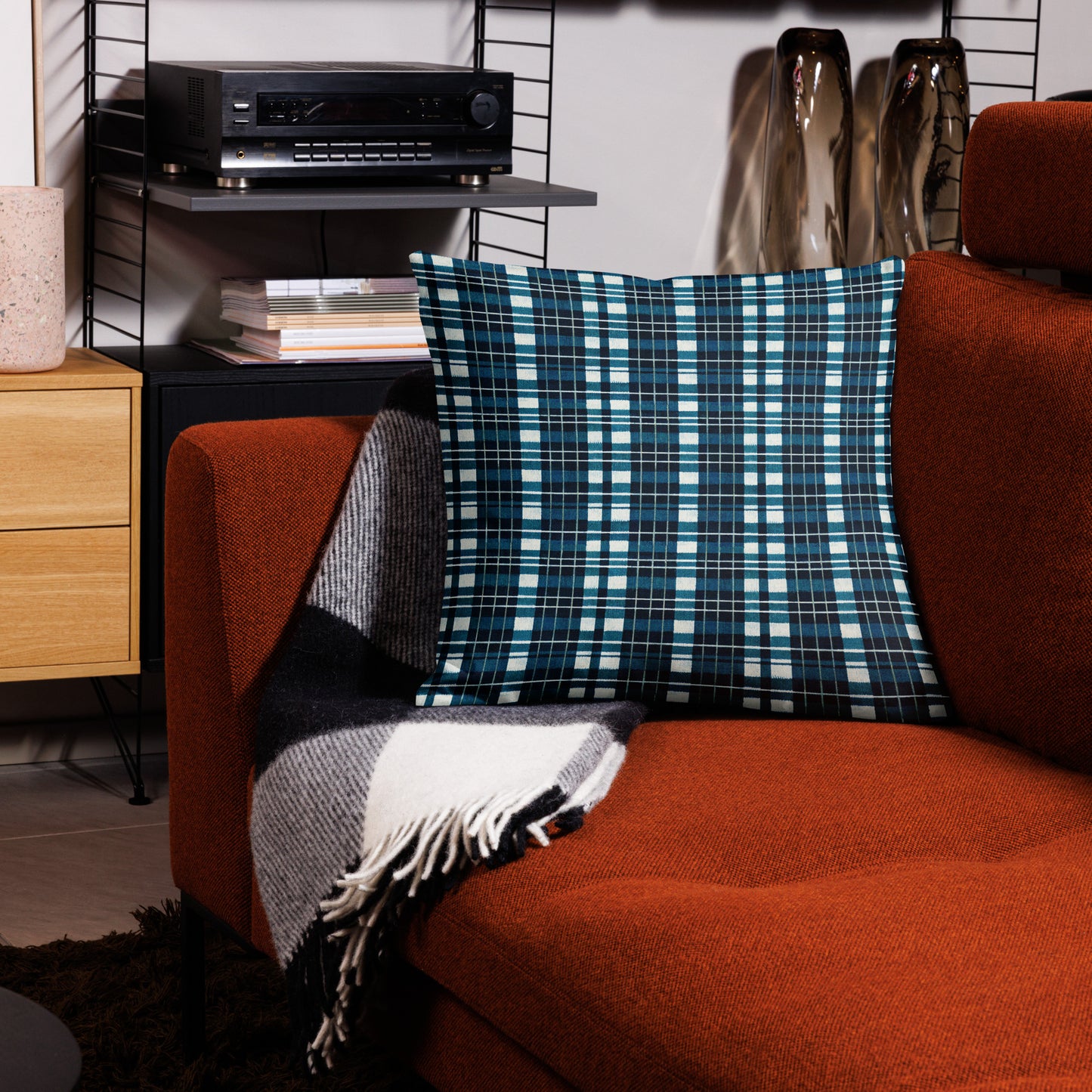 Highland Heritage Plaid Premium Pillow