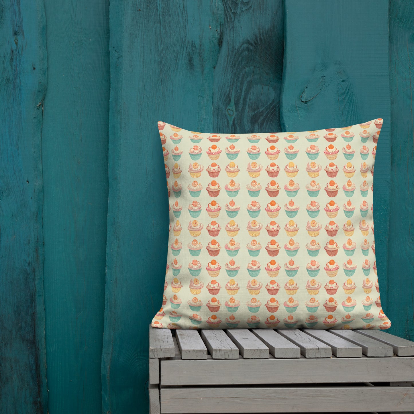 Cupcakery Premium Pillow